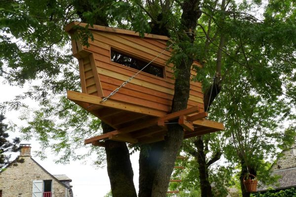 Construire une cabane en bois chez soi avec Pure Aventure